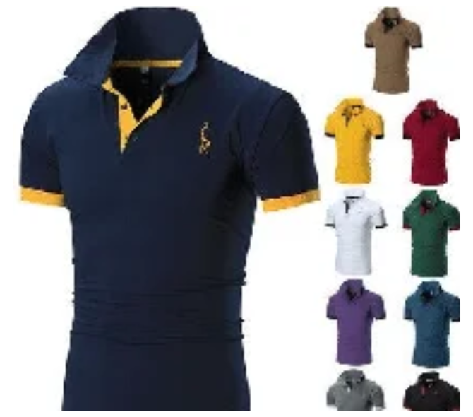 Camiseta Tipo Polo Combinadas Dama y Caballero