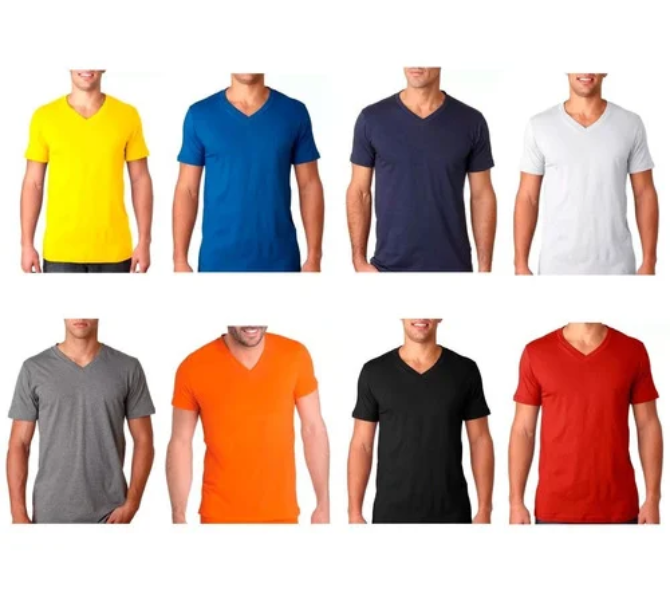 Camisetas Cuello en V